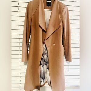 Ted Baker Size 1 Wool Coat ~ Beige